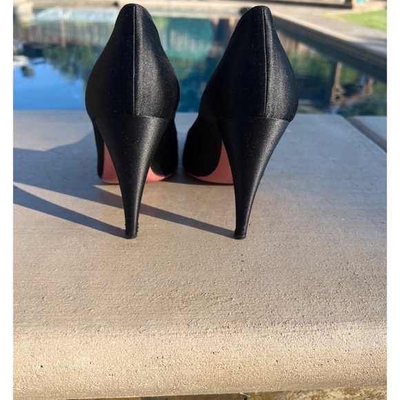 Prada BLACK SATIN PUMP - Picture 8 of 12